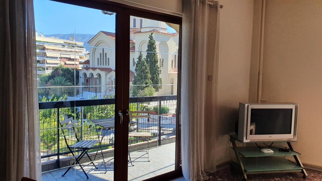 90 m2, 2 yatak odalı, 1 banyolu , Pagrati bölgesinde Atina Dış mekan fotoğraf