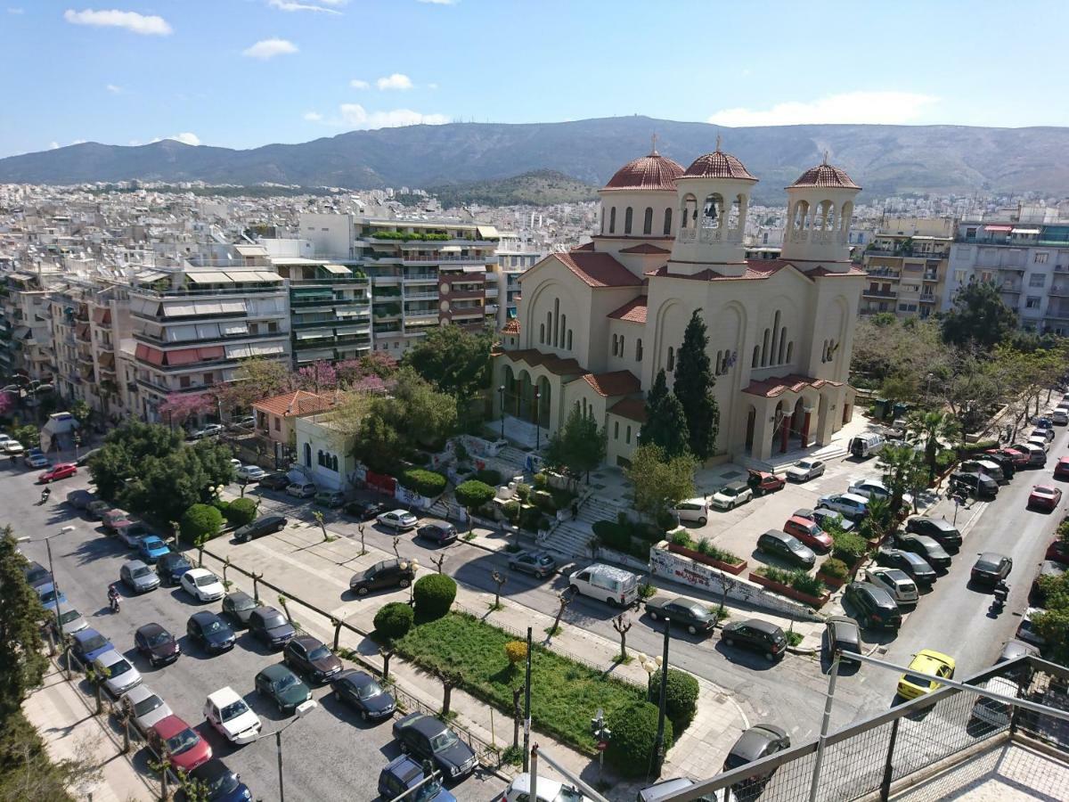 90 m2, 2 yatak odalı, 1 banyolu , Pagrati bölgesinde Atina Dış mekan fotoğraf